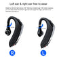 Wireless Bluetooth 5.0 Earphones with Charging Box - Universal Hanging Ear Style for Business and Sports - Red