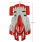 Superior Infrared Remote Control Wall Climbing Stunt Car - Red