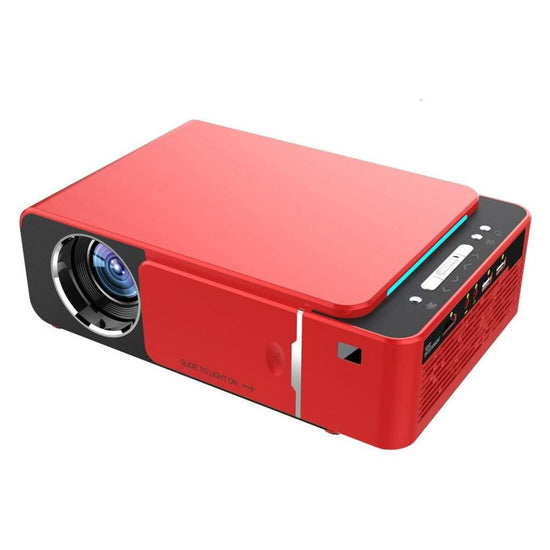 1080P Lcd Mini Theater Projector - 3500 Lumens - Red