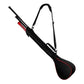 Portable Foldable Golf Ball Bag - Nylon - Black Red