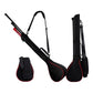 Portable Foldable Golf Ball Bag - Nylon - Black Red
