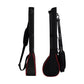 Portable Foldable Golf Ball Bag - Nylon - Black Red