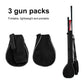Portable Foldable Golf Ball Bag - Nylon - Black Red