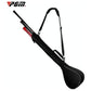 Portable Foldable Golf Ball Bag - Nylon - Black Red