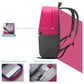 Xy Series Multi-Functional Backpack For 13.3 Inch Laptop - Fashion Colour Matching - Rose Red
