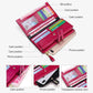 Detachable Card Holder Women Leather Wallet - Blue Rfid - Ccb6684Rr