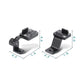Universal Alloy Handlebar Phone Mount for Sport Cameras - Silver