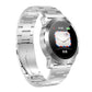 Waterproof Smart Bracelet With Call Reminder And Heart Rate Monitor - Ip68 - Silver