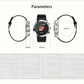 Waterproof Smart Bracelet With Call Reminder And Heart Rate Monitor - Ip68 - Silver