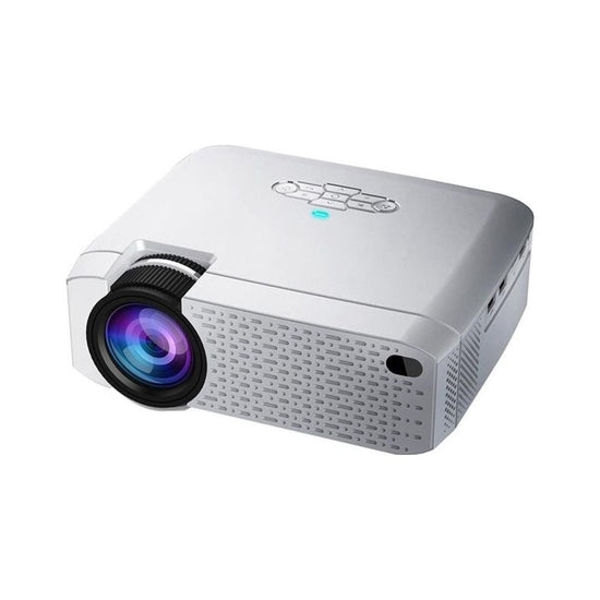 Portable Home Theater Projector - 1600 Lumens Hd Silver
