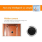 2.4 Screen 2.0Mp Security Camera With Tf Card Support - No Disturb Peephole Viewer