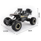 37cm Remote Control Bigfoot Climbing Car - 1 12 Alloy 4wd Cross-country Toy - Silver