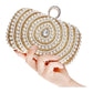 Stylish Pearl Handbag For Fashion Banquets And Parties - Silver
