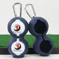 2-Pack Golf Silicone Double-Ball Protection Sleeves - Colour