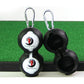 2-Pack Golf Silicone Double-Ball Protection Sleeves - Colour
