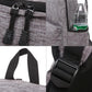 Multi-Function Canvas Laptop Backpack - Fits 15.6 Macbook Samsung Sony Dell Alienware Chuwi Asus Hp - 42X29X13Cm - Baby Blue