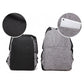 Multi-Function Canvas Laptop Backpack - Fits 15.6 Macbook Samsung Sony Dell Alienware Chuwi Asus Hp - 42X29X13Cm - Baby Blue