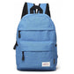 Versatile Canvas Laptop Backpack For 13-15 Inch - 36X25X10Cm - Baby Blue