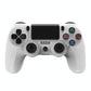 Wireless Bluetooth Game Controller for Ps4 with Dual Vibration and Light Strip - Green Eye Skull