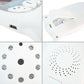 Portable Baby Monitor With 2.0 Lcd Screen Two-Way Talk Night Vision