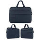 14 Inch Laptop Tablet Bag With Multiple Pockets And Soft Handle - Navy Blue