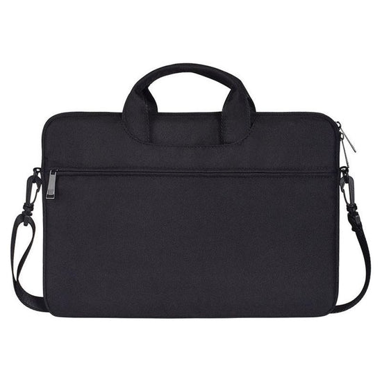 Waterproof Oxford Cloth One-Shoulder Handbag For 15.6 Laptops - Hidden Portable Strap - Navy Blue