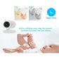 Wireless Baby Monitor With 3.5 Lcd 2.4Ghz Night Vision 2-Way Talk