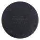 10W Plaid Pattern Round Wireless Charger - White