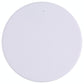 10W Plaid Pattern Round Wireless Charger - White
