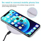 10W Plaid Pattern Round Wireless Charger - White