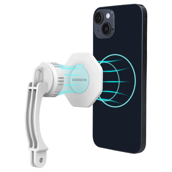 Phone Holder For Dji Om6 / 5 / 4 / 4 Se With Zj561 Magsafe Adapter