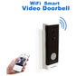 Smart Wifi Video Doorbell With Motion Detection & Two-Way Intercom - White