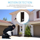 Smart Wifi Video Doorbell With Motion Detection & Two-Way Intercom - White