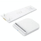 3 In 1 Foldable Charging Stand For Iphones Apple Watch And Airpods - White