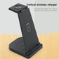 3 In 1 Foldable Charging Stand For Iphones Apple Watch And Airpods - White