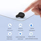 Wireless Sports Bluetooth 5.0 Earphones - Binaural Stereo - White