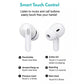 Mini Binaural Bluetooth 5.0 Sports Earphones - Ete-13 - White