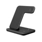 3 In 1 Magnetic Wireless Charger With Touch Ring Light - White