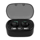 Mini Tws Wireless Bluetooth Earphones with Touch Display - White
