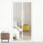 190x100cm Magnetic Mosquito-proof Screen Door Curtain - Magic Mesh - White