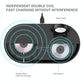 3 In 1 Wireless Charger For Phones Iwatch Airpods - White