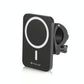 15W Magnetic Wireless Charger With Vlogging Phone Clamp - White