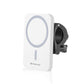 15W Magnetic Wireless Charger With Vlogging Phone Clamp - White