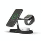 15W 5 In 1 Magnetic Wireless Charger For Iphone 12 & Apple Watch & Airpods - White