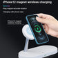 15W 5 In 1 Magnetic Wireless Charger For Iphone 12 & Apple Watch & Airpods - White