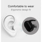 Waterproof Touch Wireless Bluetooth Earphones + Charging Box - White