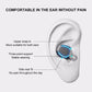 Touch Bluetooth Earphones with Noise Reduction & Breathing Light Digital Display and Charging Box - White