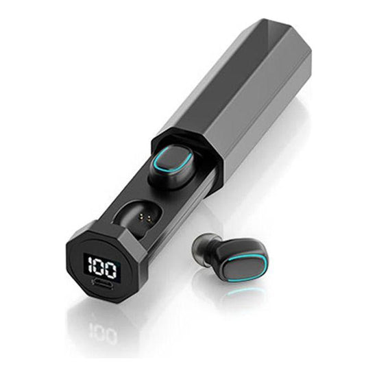 True Wireless Bluetooth Earphones With Digital Display And Charging Box