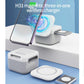 15W 3 In 1 Magnetic Wireless Charger White