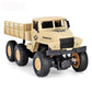 2.4ghz 4ch Remote Control Dongfeng 7 Six-wheeled Armor Truck Toy - Yellow